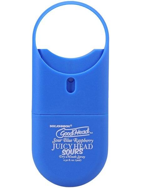 GoodHead Juicy Head To-Go Sour Dry Mouth Spray 9ml - Blue Raspberry