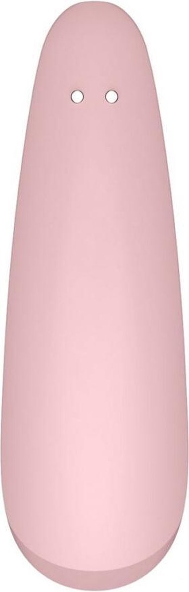 Satisfyer Curvy 2+ Air Pulse Stimulator + Vibration with App Control - Pastel Pink