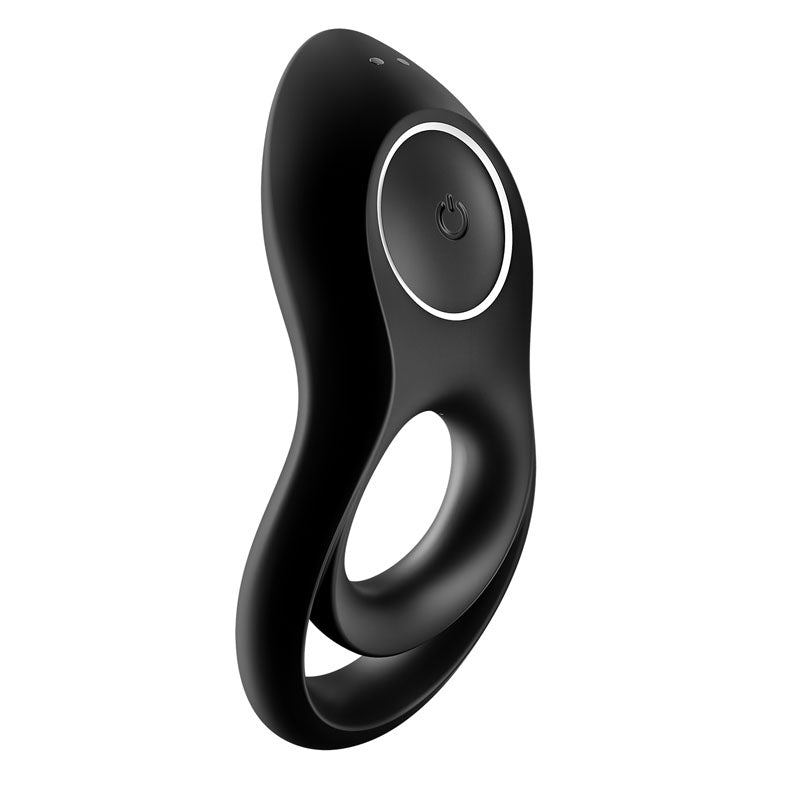Satisfyer Legendary Duo Rechargeable Cock Ring - Black