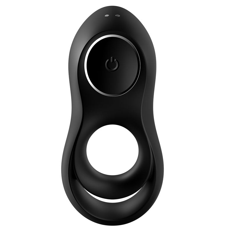 Satisfyer Legendary Duo Rechargeable Cock Ring - Black