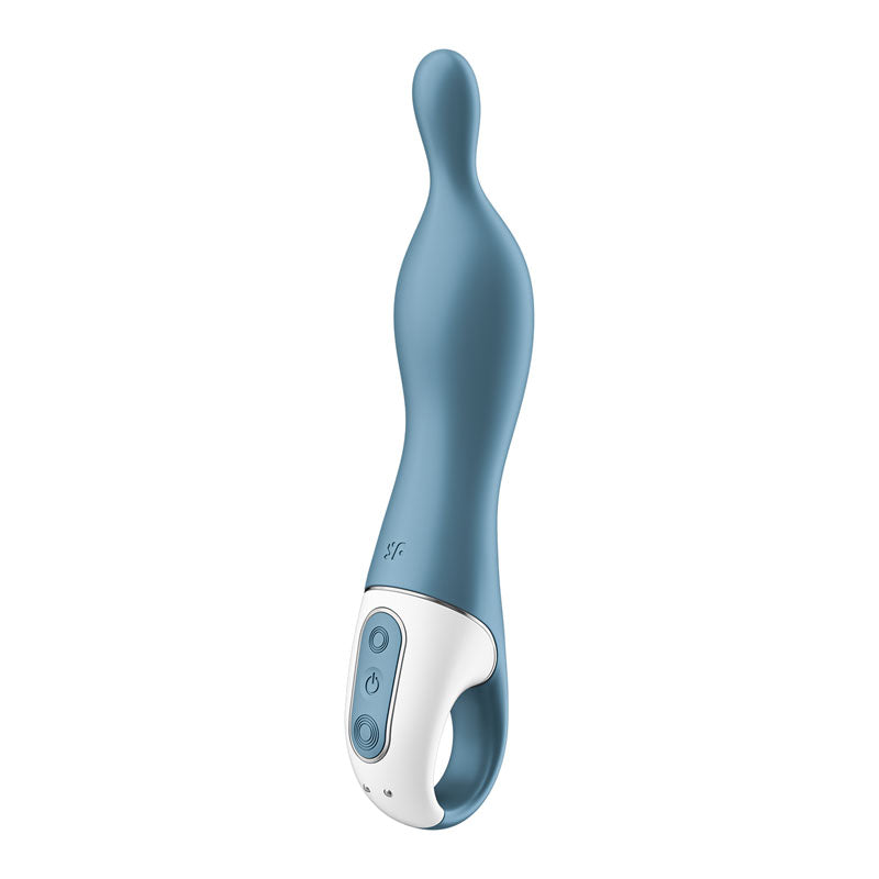 Satisfyer A-Mazing 1 A-spot Rechargeable Vibrator - Blue