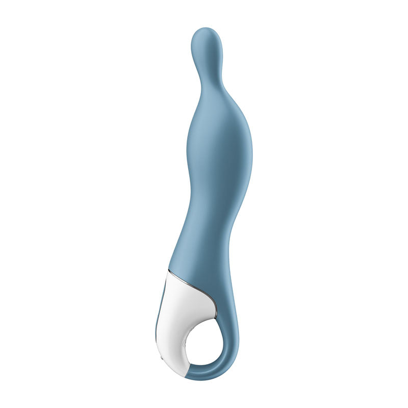 Satisfyer A-Mazing 1 A-spot Rechargeable Vibrator - Blue