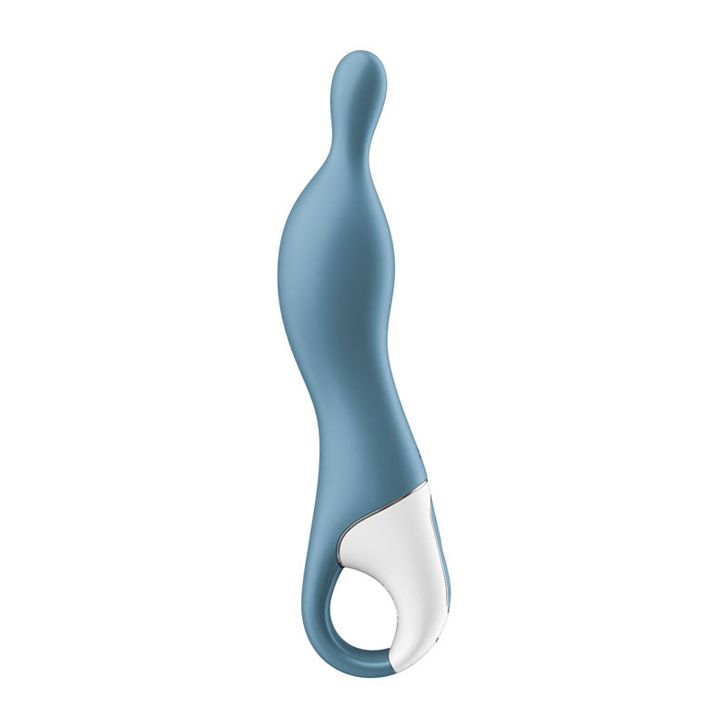 Satisfyer A-Mazing 1 A-spot Rechargeable Vibrator - Blue