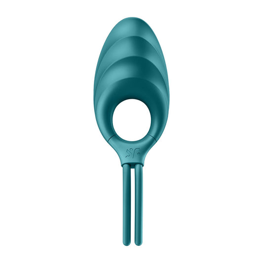 Satisfyer Swordsman Adjustable Rechargeable Cock Ring - Green