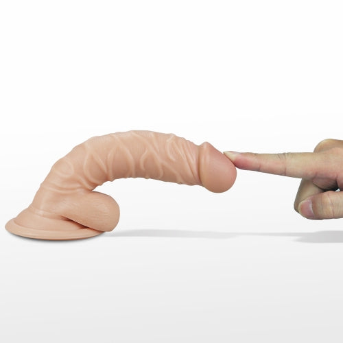 Lovetoy Real Extreme 7.5'' Realistic Vibrating Dildo with Suction Cup Base