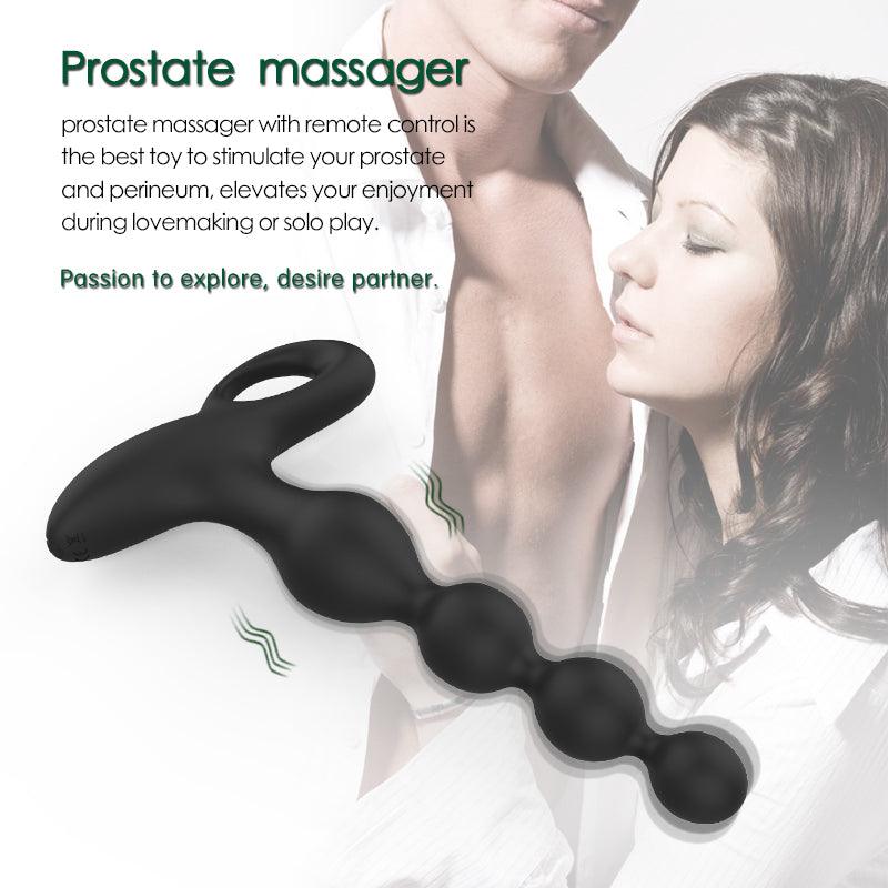 y.Love Abbot Remote Control Rechargeable Vibrating Anal Beads