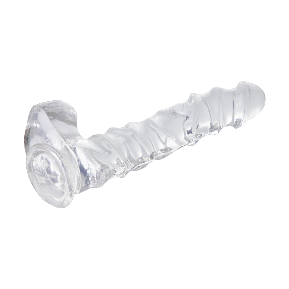 Lance's Cock Ultra Realistic 8.8'' Dildo with Balls - Small - Clear