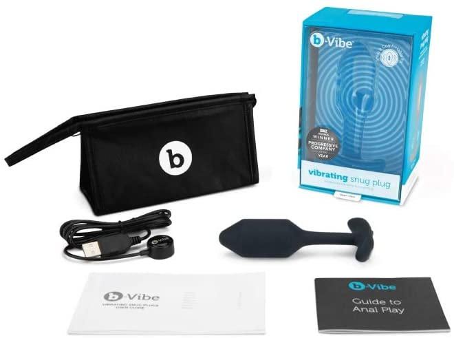 b-Vibe Vibrating Medium Snug Plug 2