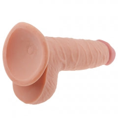 Lovetoy Products The Ultra Soft Dude 7.5" Dildo - Light
