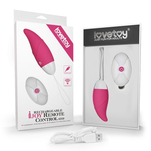 Lovetoy Products IJOY Wireless Remote Control Rechargeable Egg - Pink