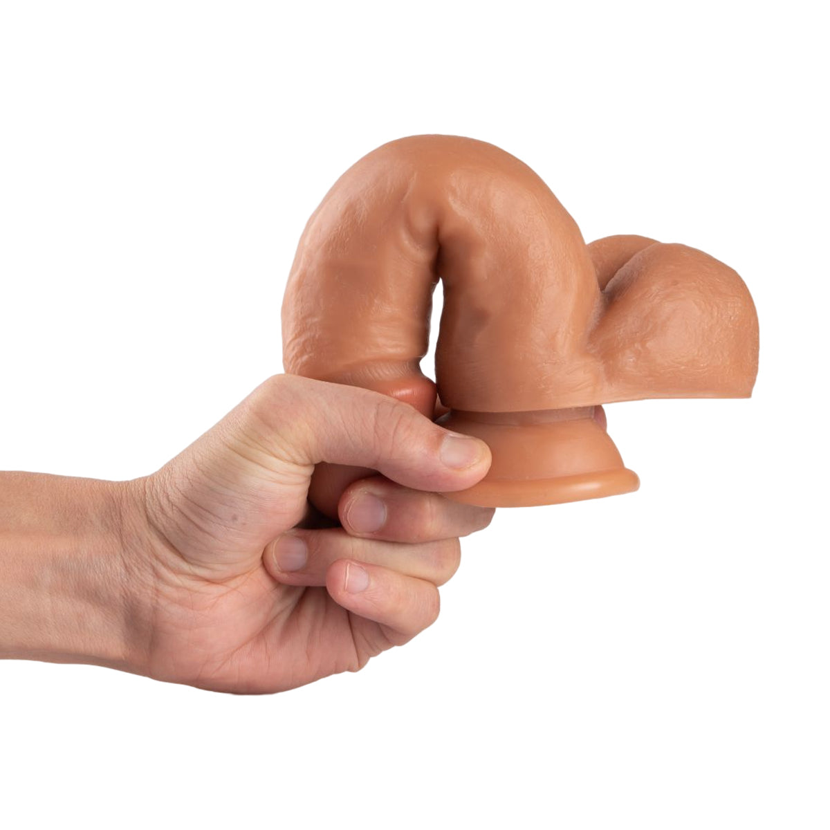 Lance's Cock Ultra Realistic 8'' Dildo with Balls - Light