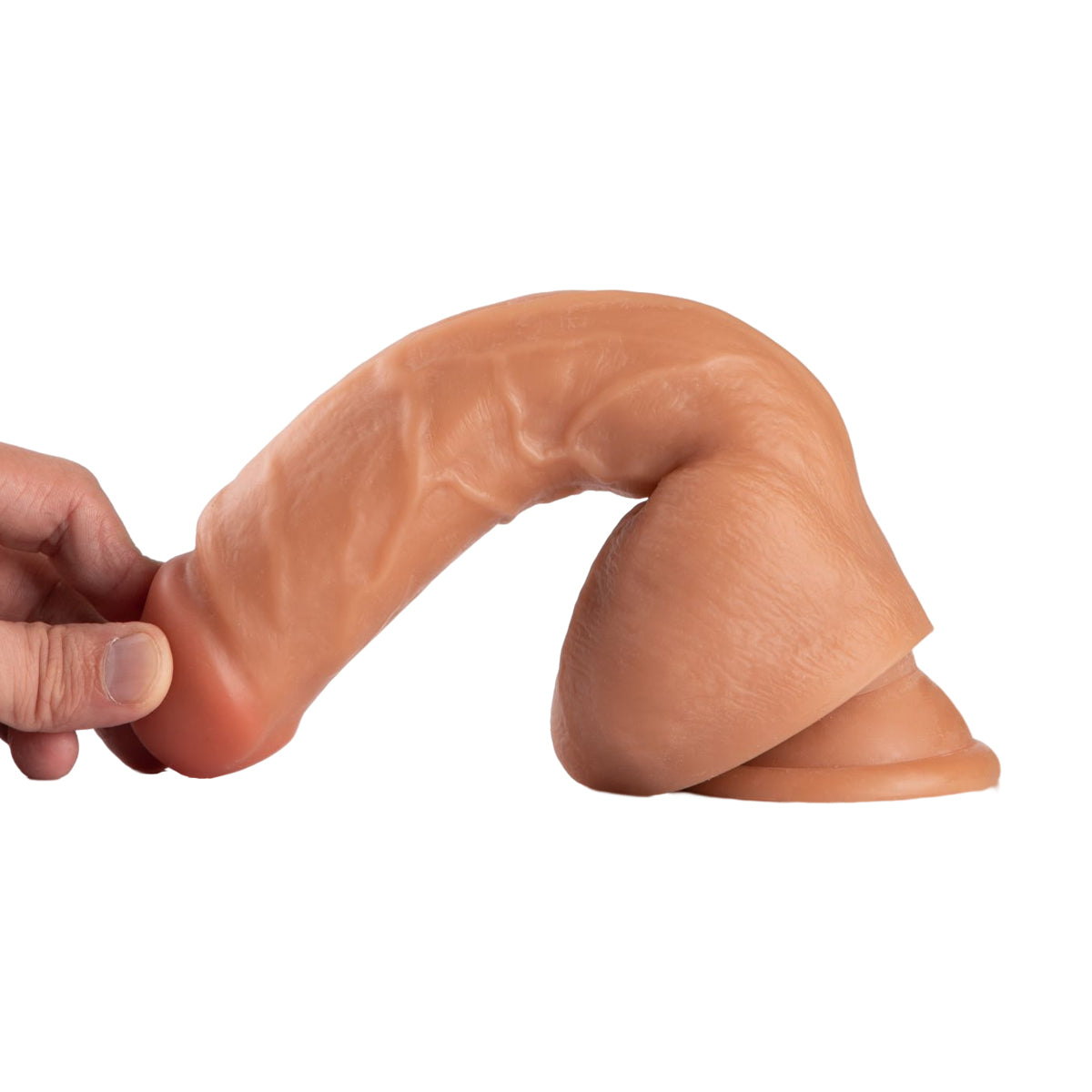 Lance's Cock Ultra Realistic 9.4'' Dildo with Balls - Light