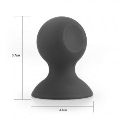 Lovetoy Products Bondage Fetish Silicone Comfort Nipple Suckers - Black