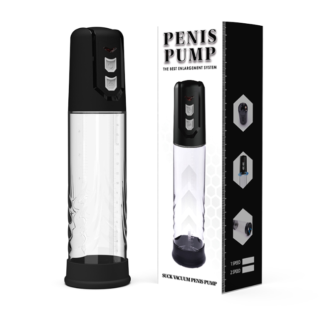 Vscnovelty Suck Vacuum Pumping Penis Pump - Clear