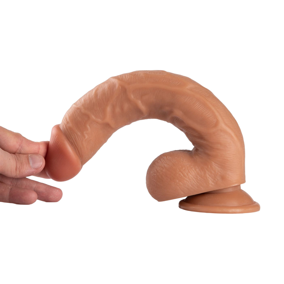 Lance's Cock Ultra Realistic 10.2'' Dildo with Balls - Light