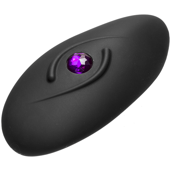 Doc Johnson Body Bling Bliss Jeweled Rechargeable Mini Vibrator - Purple