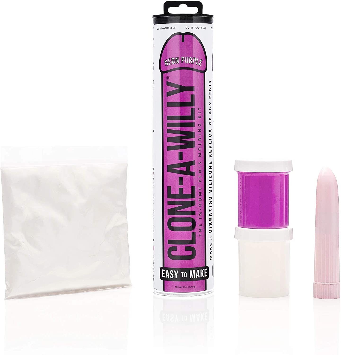 Clone-A-Willy Vibrator - Neon Purple
