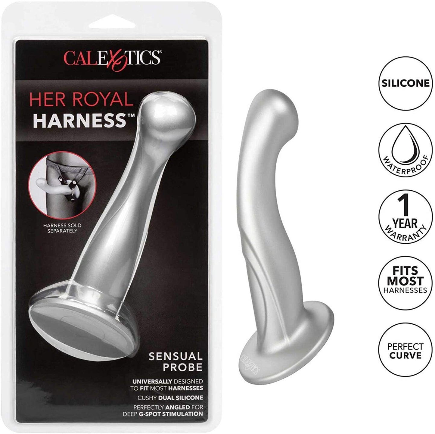 CalExotics Her Royal Harness Sensual Probe Strap-On Attachment