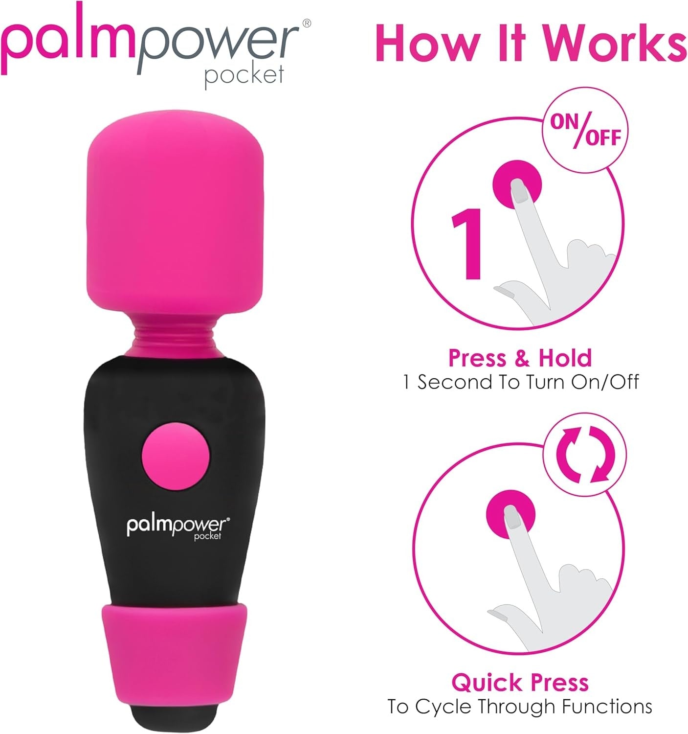 BMS Palm Power Pocket Powerful Massager