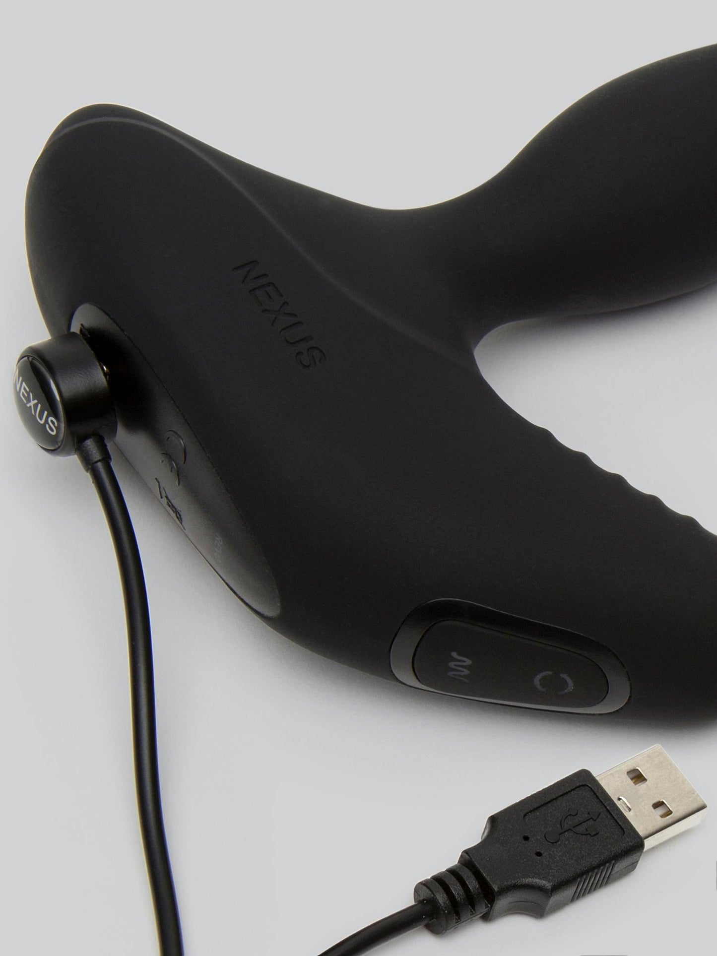 Nexus Revo Waterproof Rechargeable Rotating Prostate Massager - Black