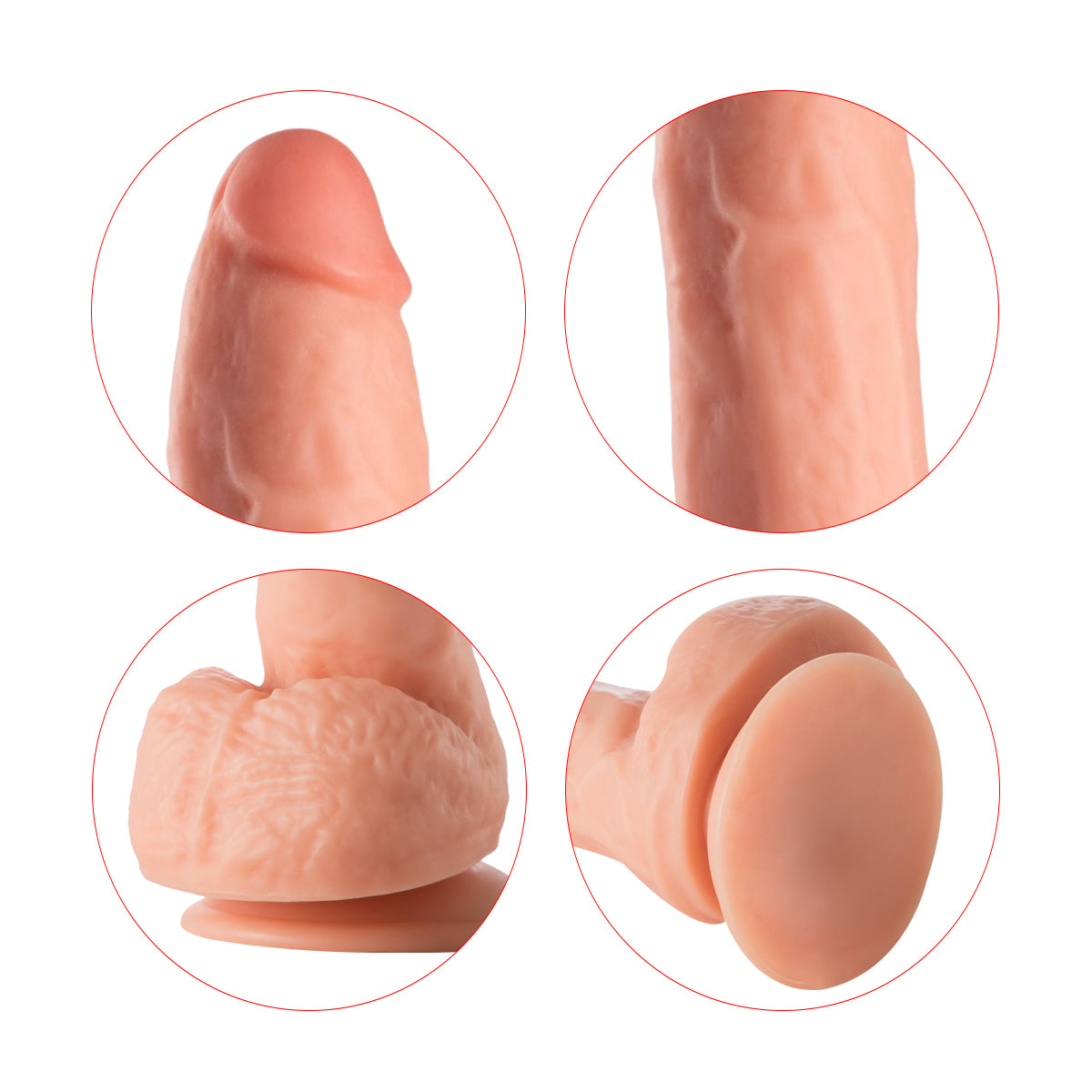 Lance's Cock Ultra Realistic 11.4'' Dildo with Balls - Light