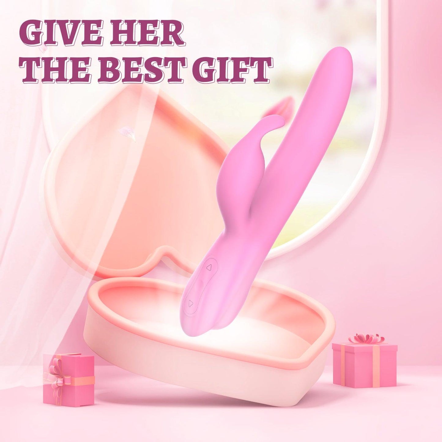 y.Love Newman 360 Rotation & Vibrating Ultra Wave Rabbit Vibrator
