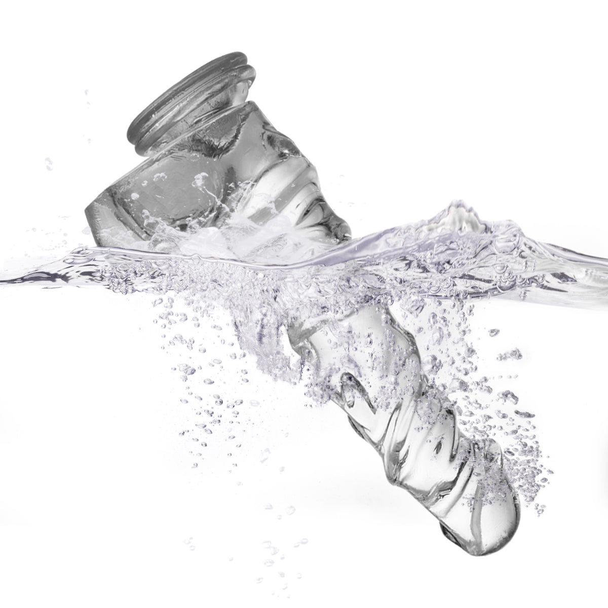 Lance's Cock Ultra Realistic 8.8'' Dildo with Balls - Small - Clear