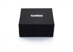Lovetoy Products Rosebud Heart Metallic Butt Plug - Gold & Black