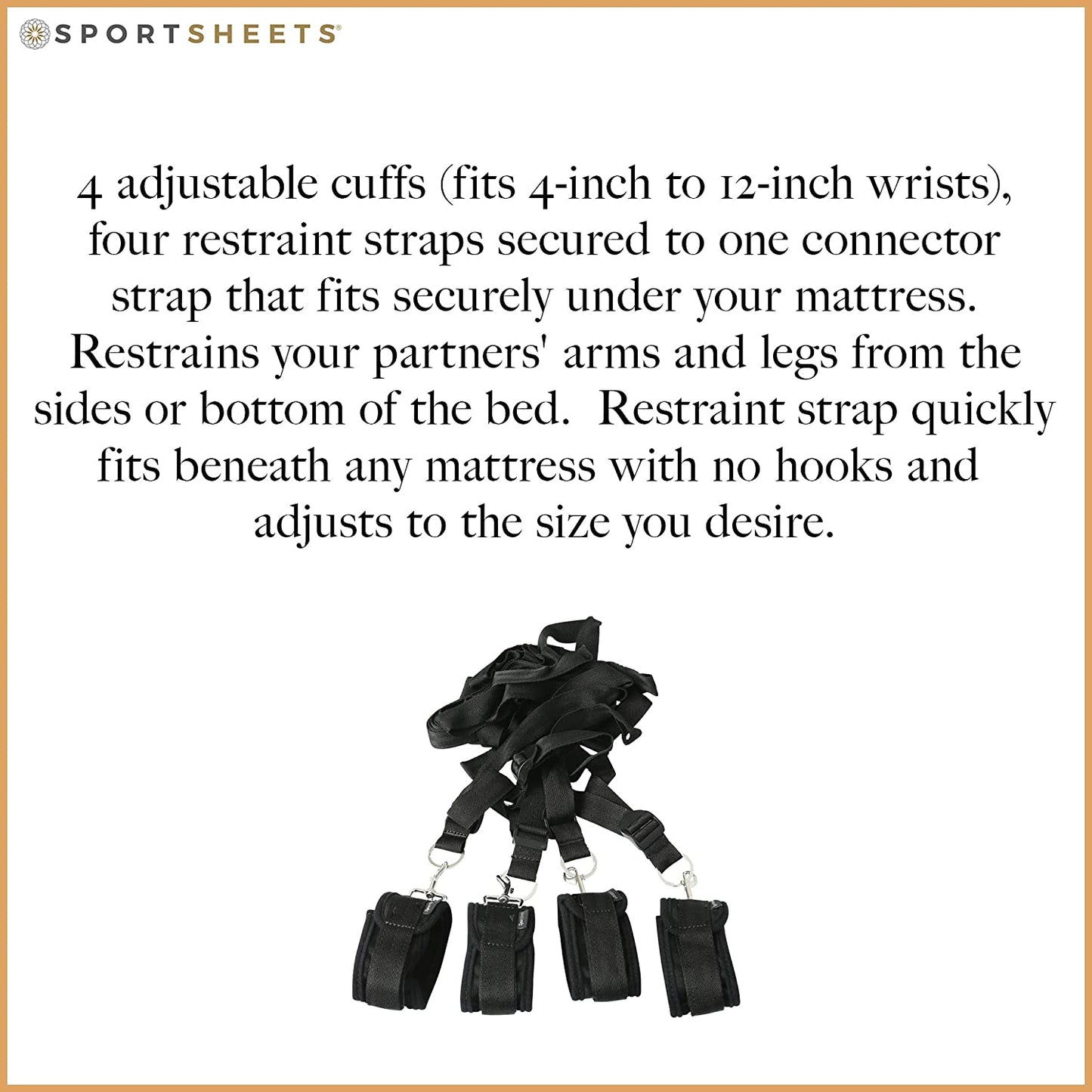 Sportsheets Under The Bed Restraint System