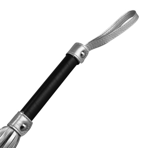 Lovetoy Products Struggle My Flogger - Black & Silver