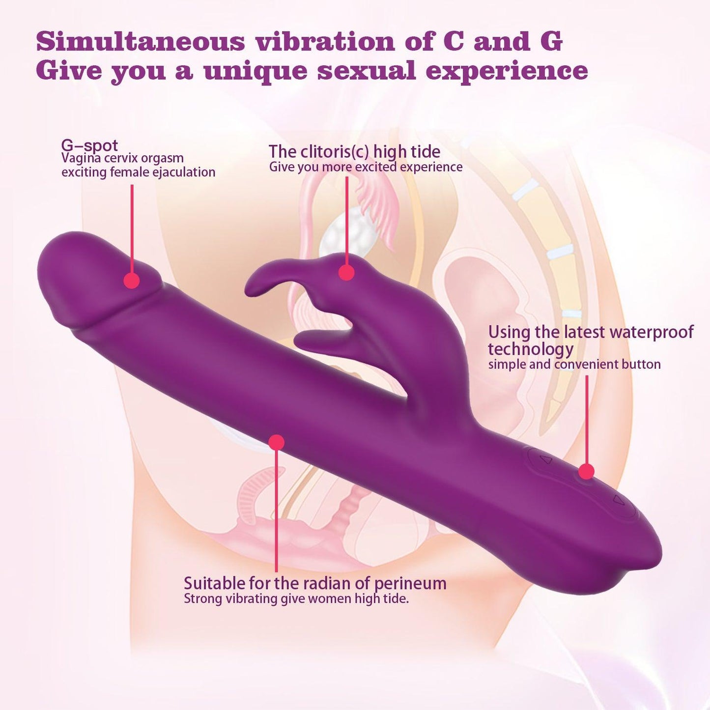 y.Love Ivan Rotating Rabbit Vibrator