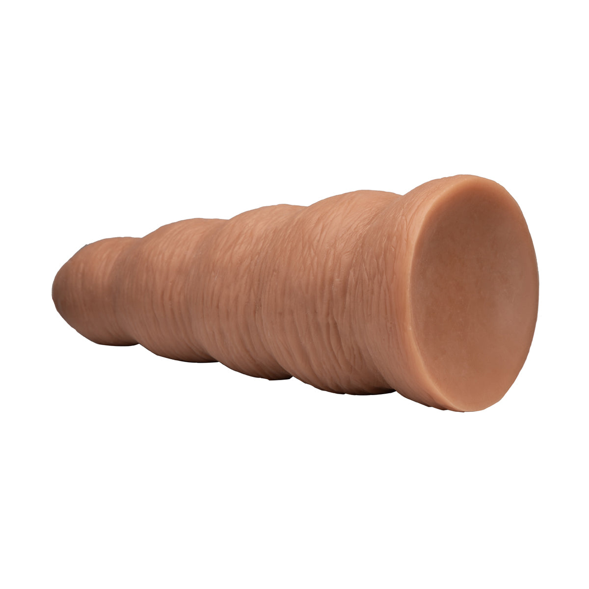B068 The Huge Ribbed 12.8'' Dildo - Light