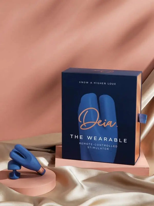 Deia The Wearable Remote Controlled Stimulator - Blue