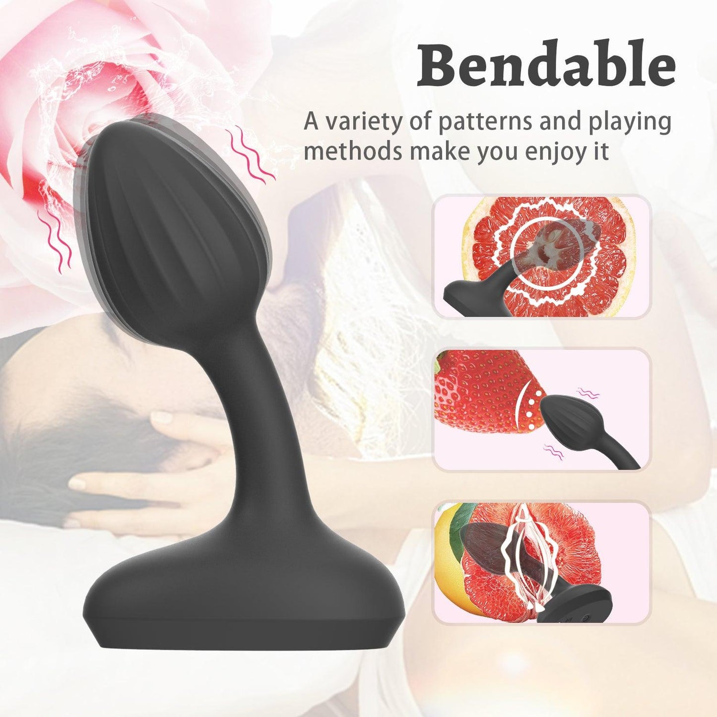 y.Love Moricz Vibrating Anal Plug with Remote Control