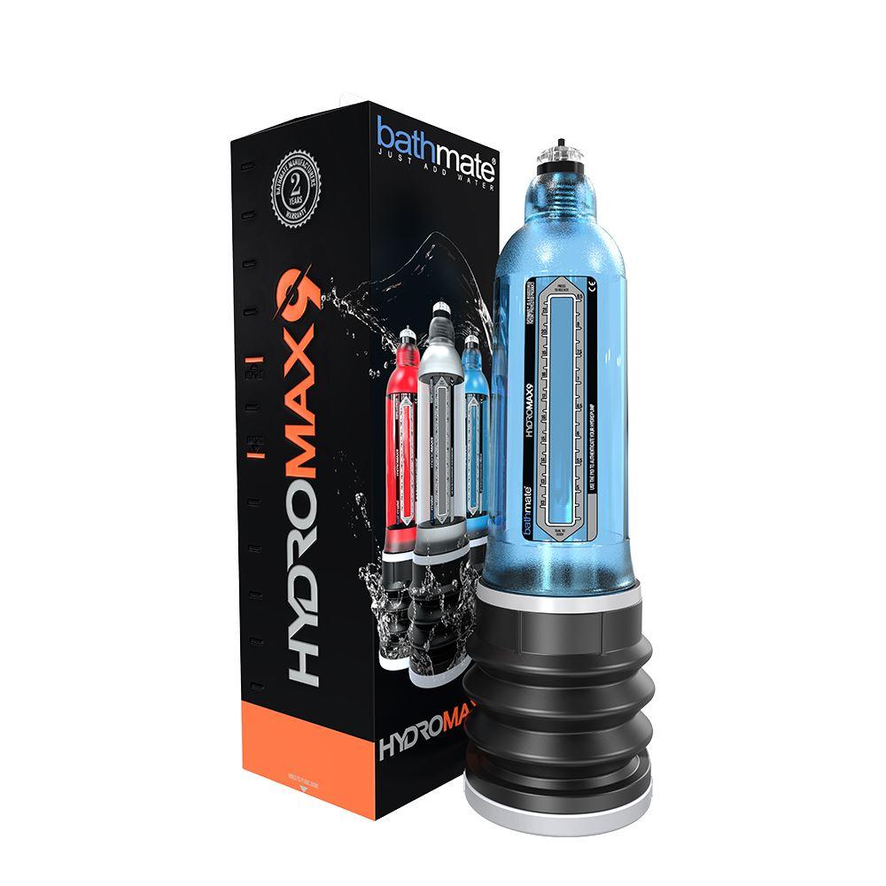 Bathmate Hydromax9 Penis Pump - Aqua Blue