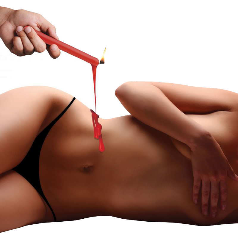 XR Brands Master Series Fire Sticks Fetish Drip Candle 3pk