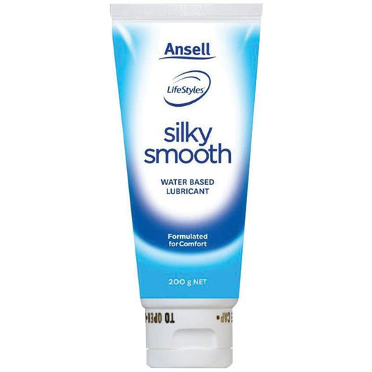 Ansell Lifestyles Silky Smooth Waterbased Lubricant 200g