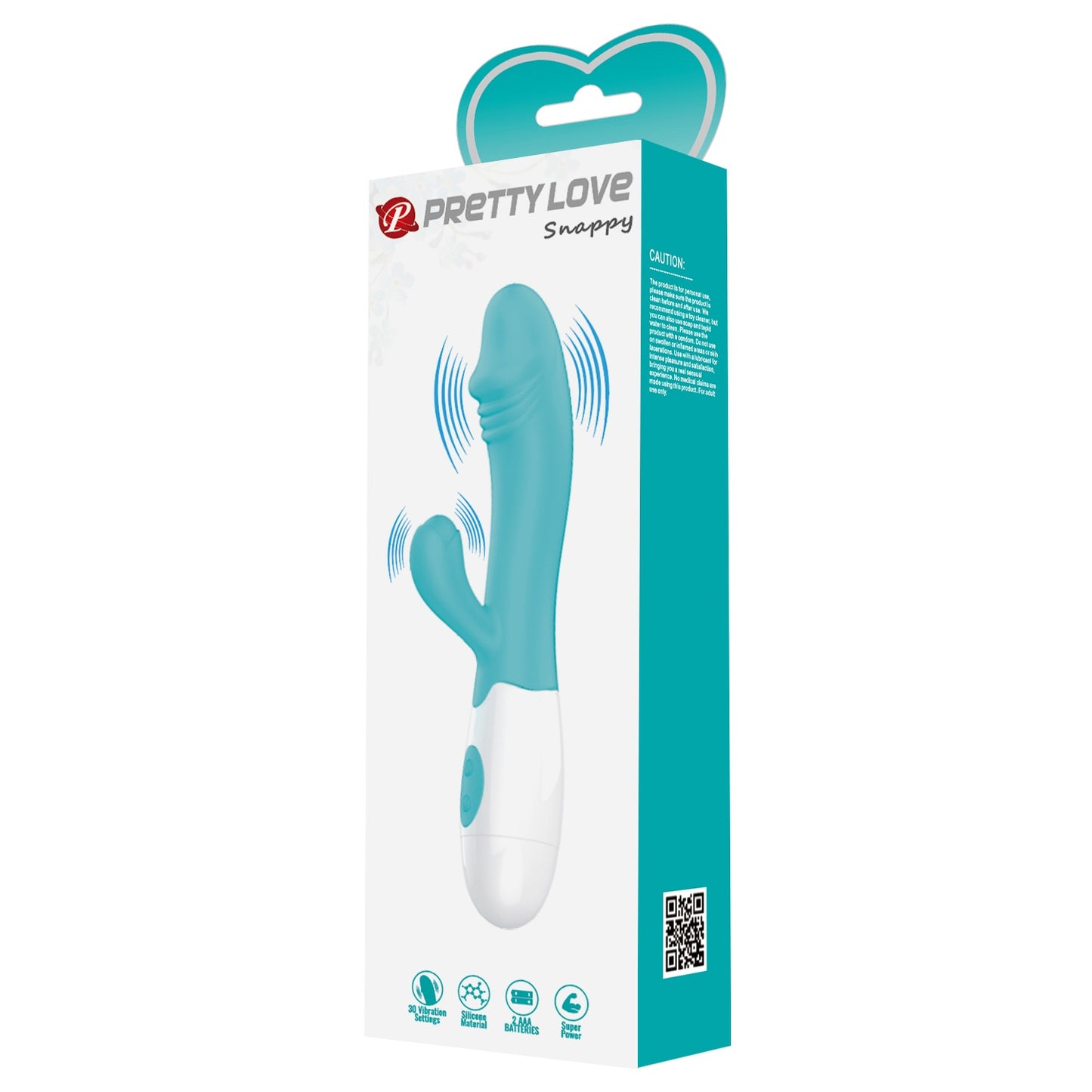 Pretty Love Snappy Vibrating G-Spot Rabbit Vibrator