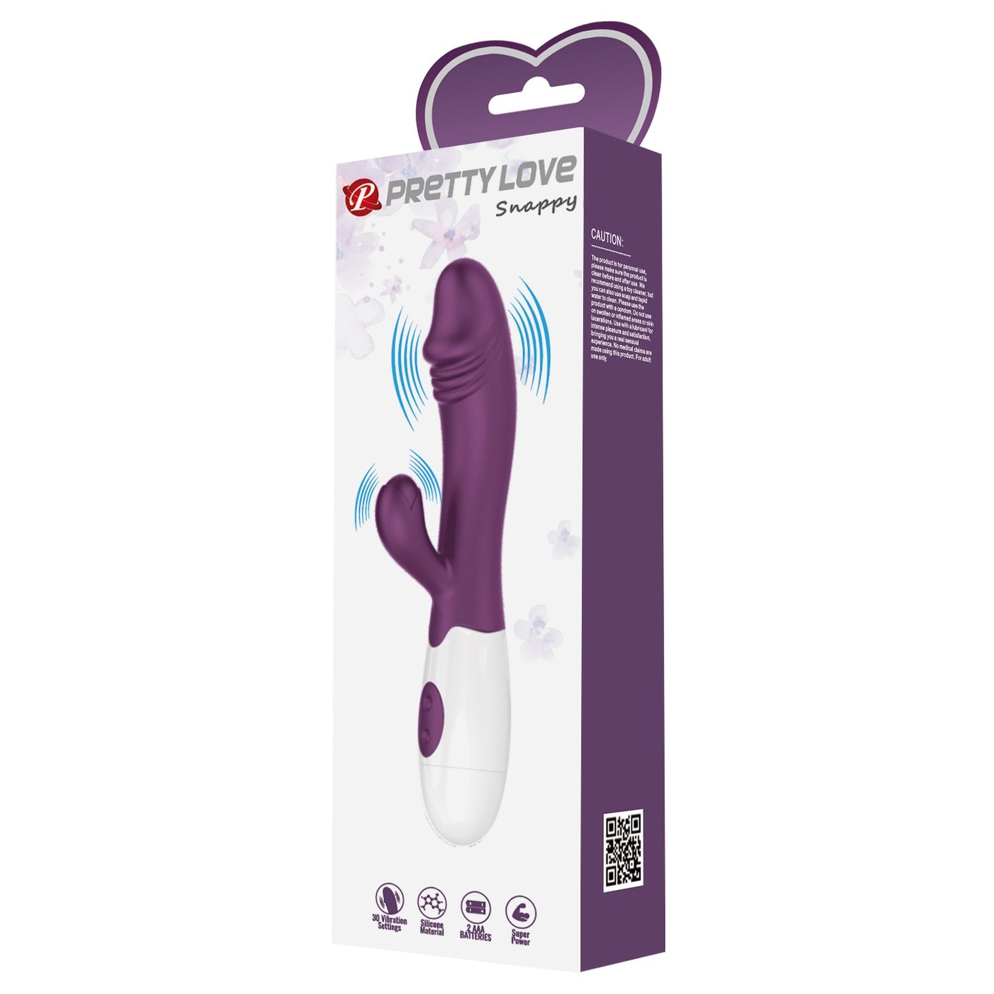 Pretty Love Snappy Vibrating G-Spot Rabbit Vibrator