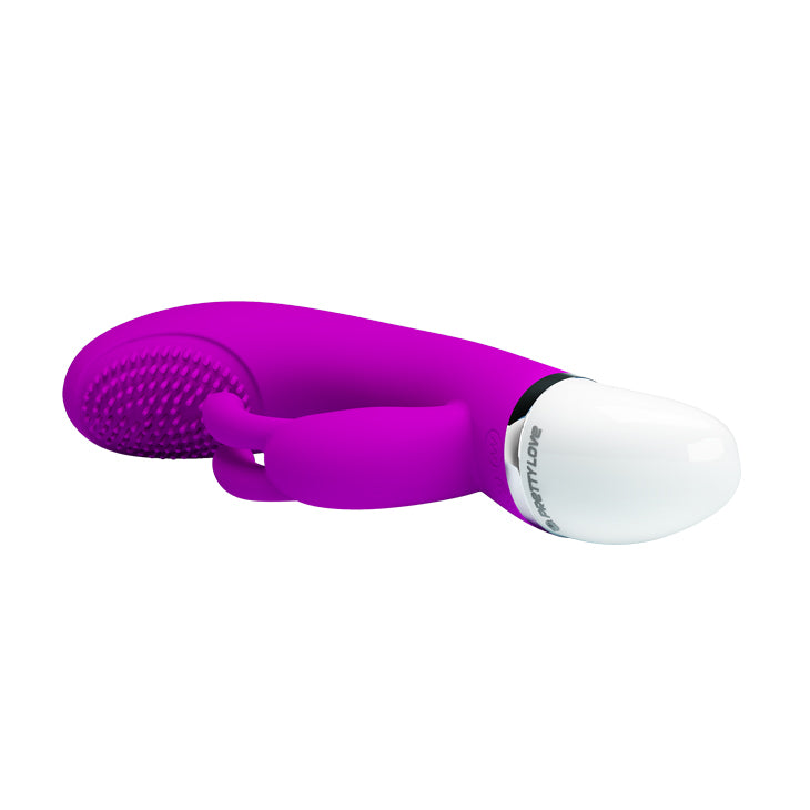Pretty Love by Baile Silicone Rabbit Vibrator Christ - Purple