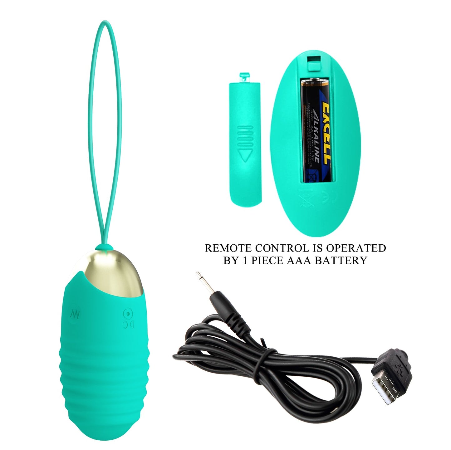 Pretty Love Jessica 3 Rechargeable Vibrating Egg with Remote