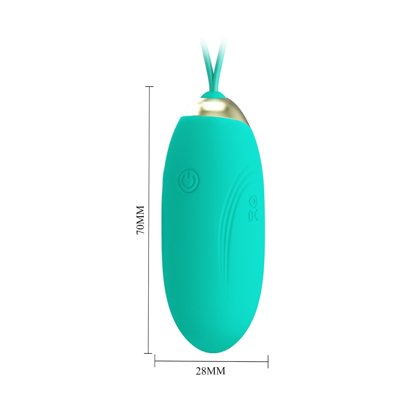 Pretty Love Jenny Rechargeable Vibrating Egg with Remote Control