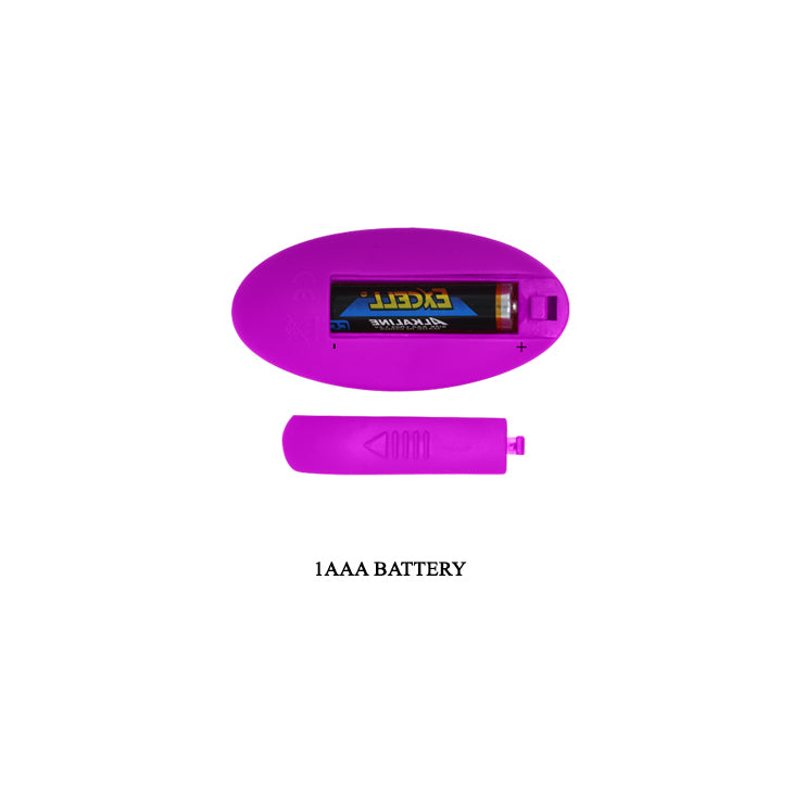 Pretty Love by Baile Algernon Rechargeable Couples Vibrator with Remote - Purple