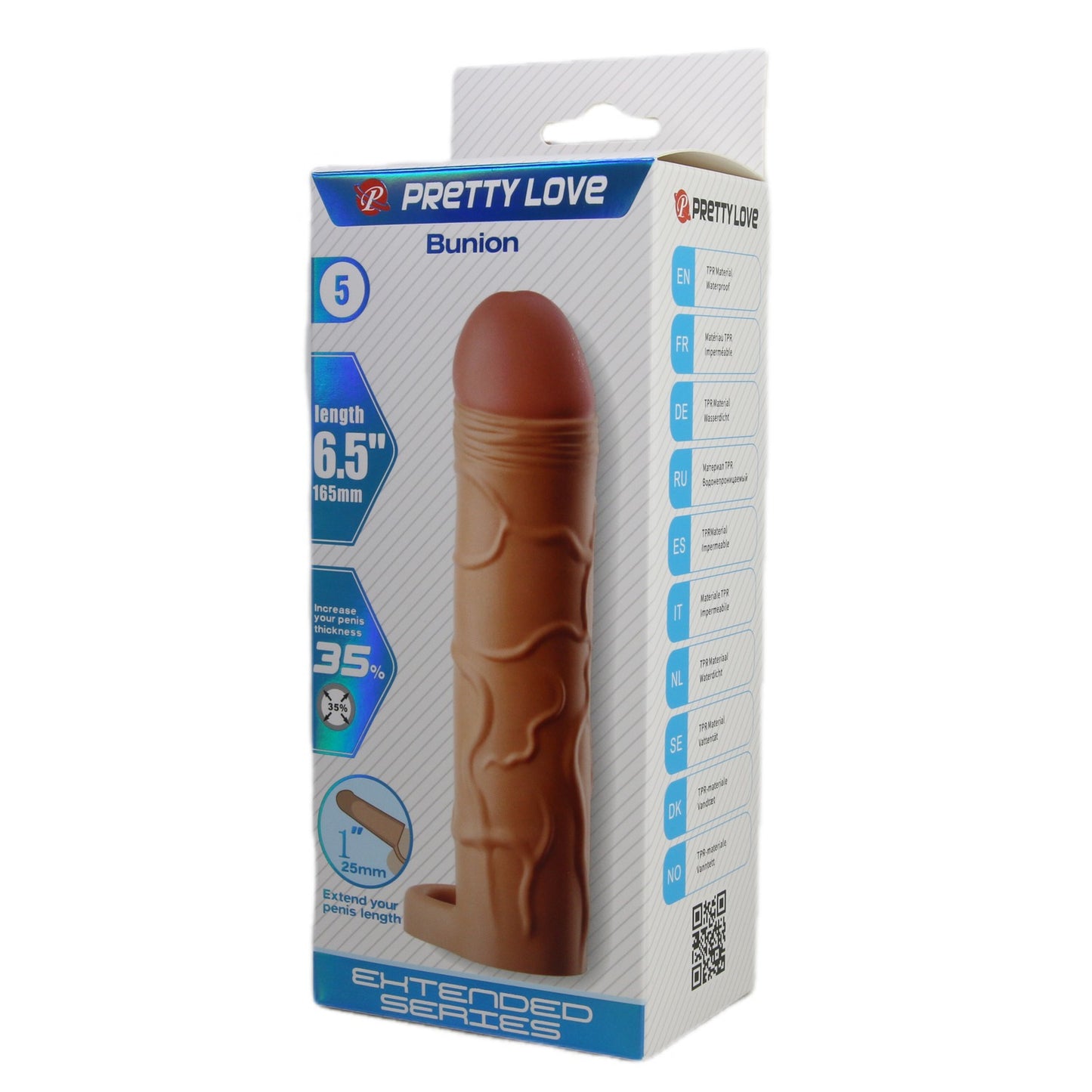 Pretty Love Bunion 1" Penis Extender Sleeve