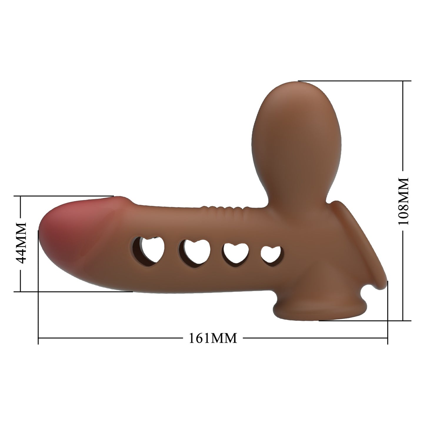 Pretty Love Tyronn Inflatable 6.3" Penis Sleeve