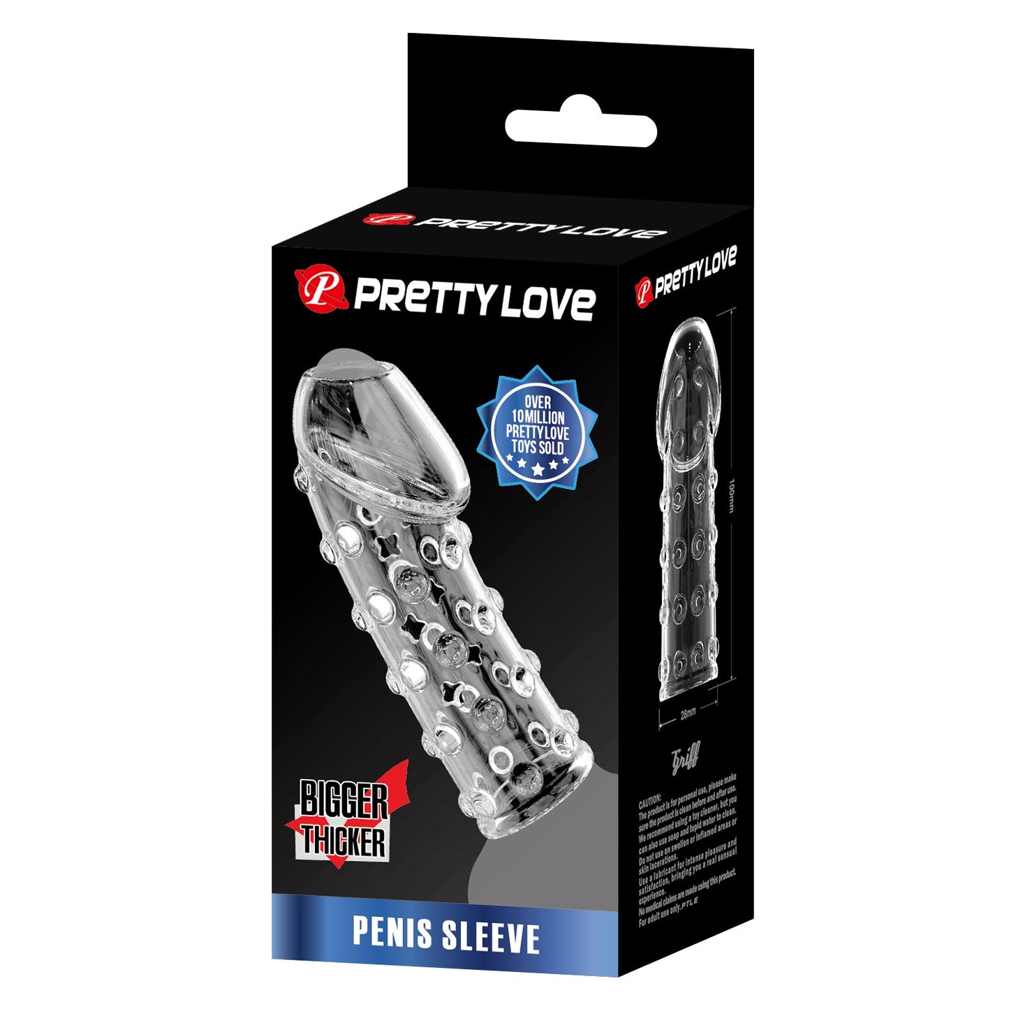 Pretty Love Stretchy Soft Extension Penis Sleeve