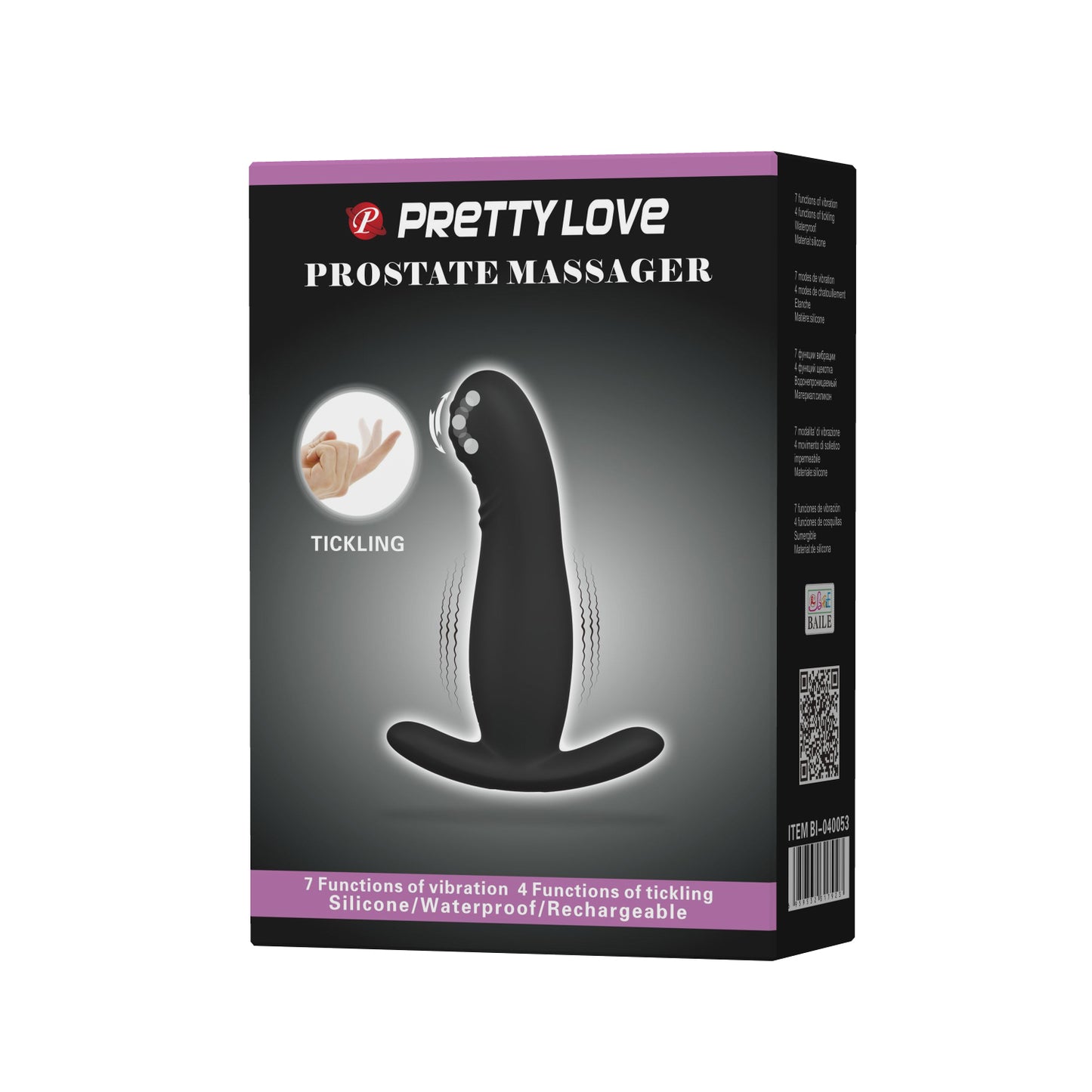 Pretty Love Rechargeable Tickling Prostate Massager