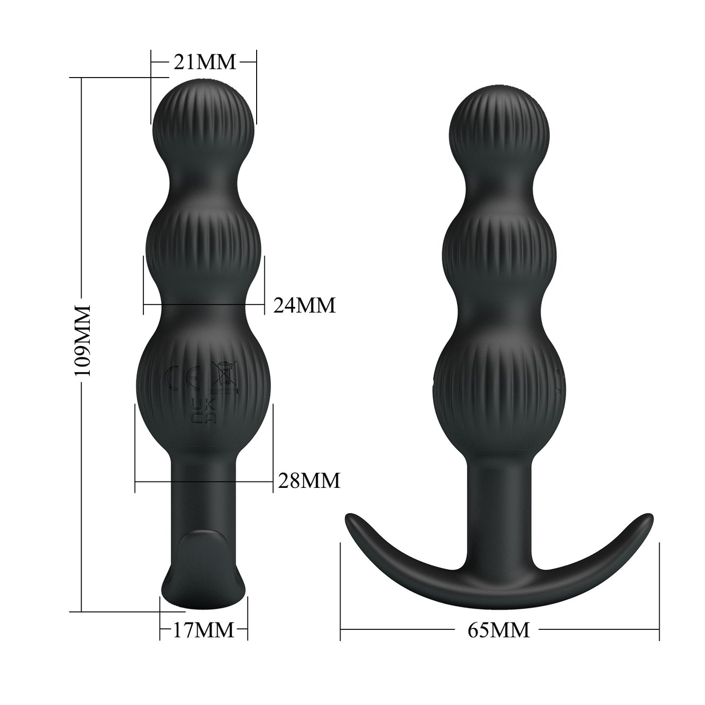 Pretty Love Sidney Rechargeable Vibrating Butt Plug