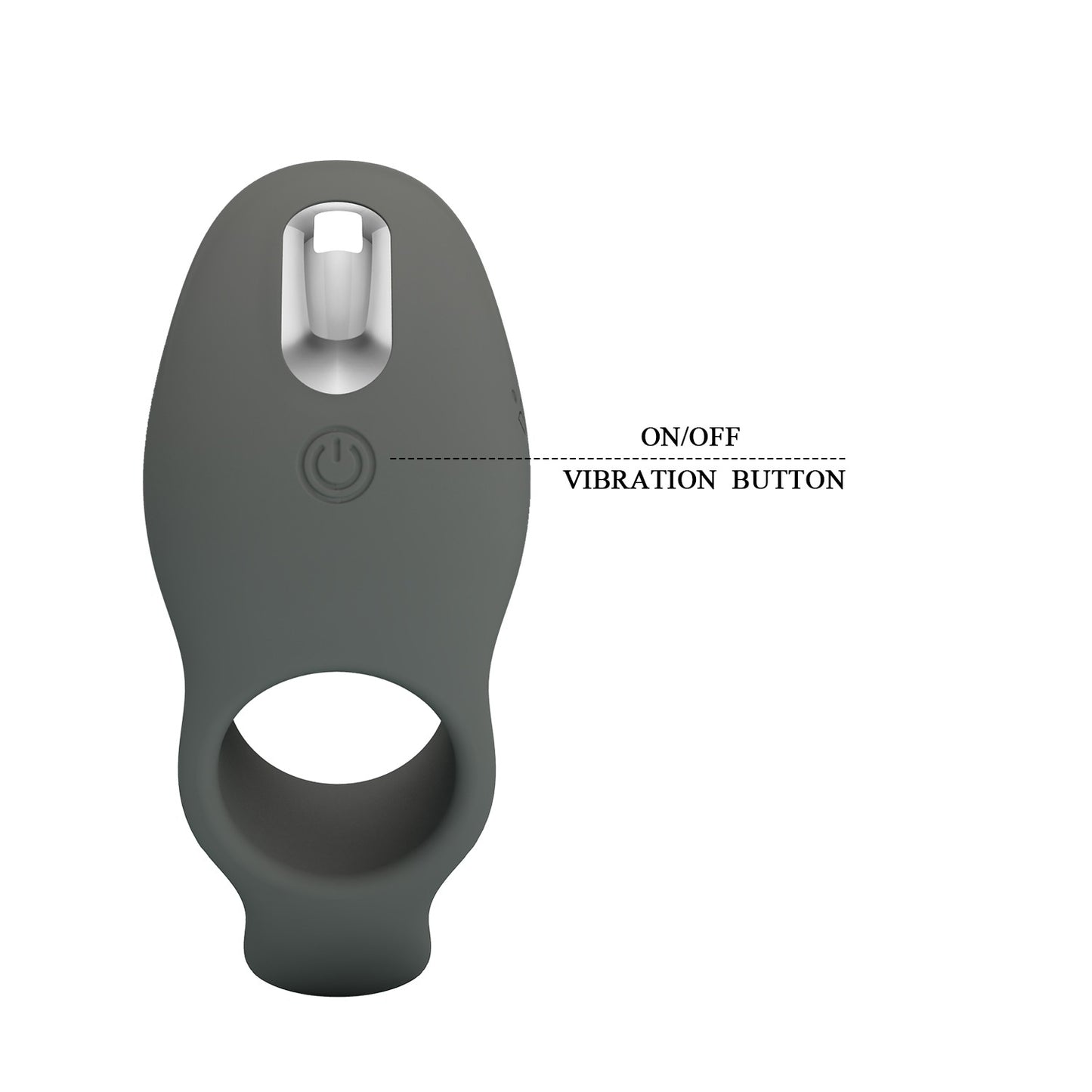 Pretty Love Master Ring Cumulus Rechargeable Vibrating Cock Ring