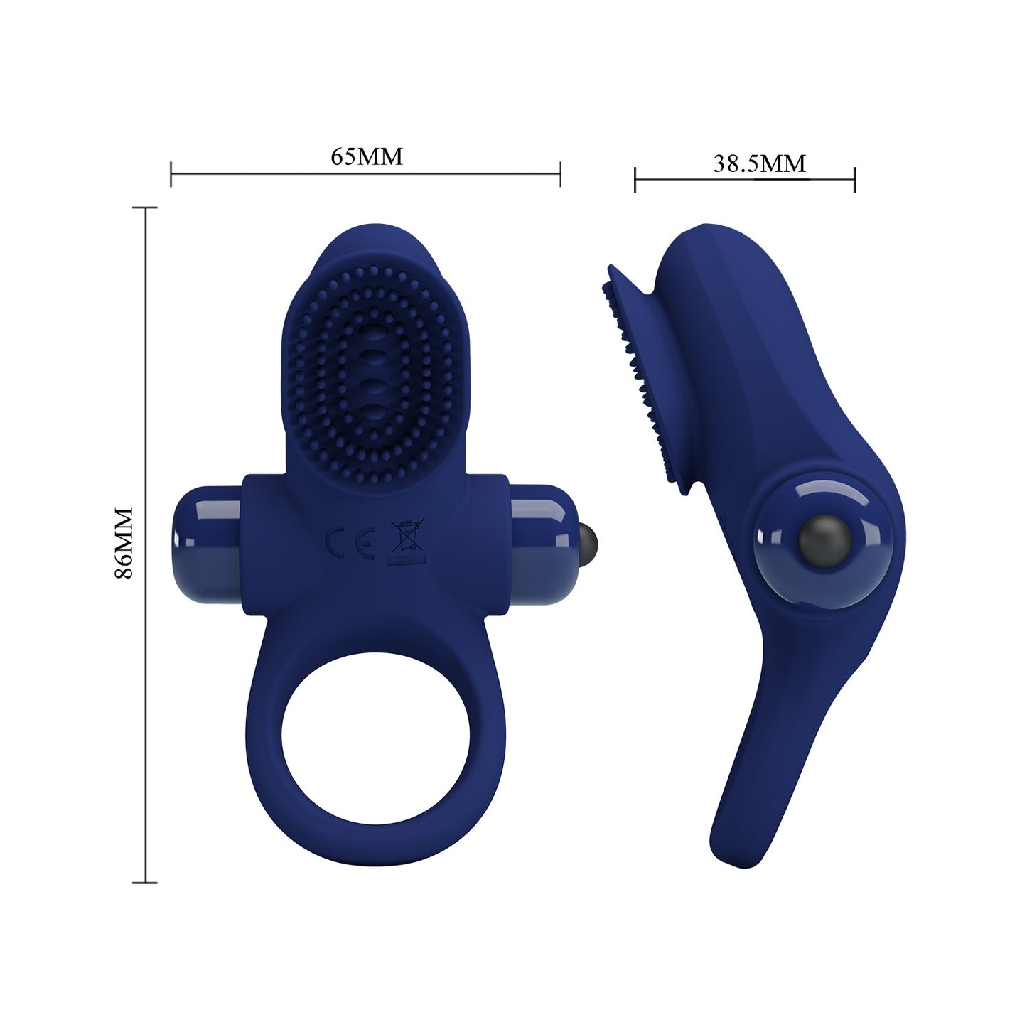 Pretty Love Palle Powerful Rabbit Vibrating Cock Ring